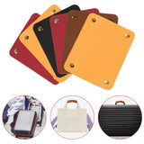 4Pcs 4 Style PU Imitation Leather Bag Strap Protective Jacket, for Bag Handles Replacement Accessories, Mixed Color, 13x10x0.2cm
