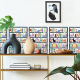 Plastic Drawing Painting Stencils Templates, for Painting on Scrapbook Fabric Tiles Floor Furniture Wood, Rectangle, Book Pattern, 29.7x21cm