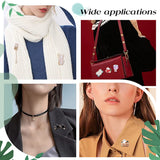 7Pcs 7 Style Rabbit & Cat & Sunglasses & Book Enamel Pins, Light Gold Plated Alloy Badges for Backpack Clothes, Mixed Color, 19.5~78x19.5~43x1.9~2.3mm, 1Pc/style