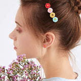 Resin Cabochons, Flower, Mixed Color, 150pcs/box