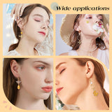 DIY Bee Dangle Earring Making Kit, Including Brass & Alloy Pendants & Link Connectors, Brass Earring Hooks, Glass Pearl Beads & Pendants, Golden, 138Pcs/box