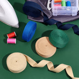 5 Rolls 5 Colors Flat Polyester Cord/Band, Webbing Garment Sewing Accessories, Mixed Color, 25mm, about 5 yards/roll, 1 roll/color