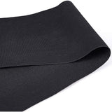 Flat Elastic Rubber Band, Black, 20cm, 4m/bag