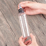 Plastic Empty Bottle, Clear, 16.5cm, Capacity: 110ml, 12pcs/set