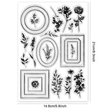 PVC Stamps, for DIY Scrapbooking, Photo Album Decorative, Cards Making, Stamp Sheets, Film Frame, 21x14.8x0.3cm