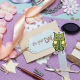 Rubber Clear Stamps, for Card Making Decoration DIY Scrapbooking, Bird, 22x18x0.8cm