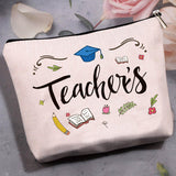 12# Cotton-polyester Bag, Stroage Bag, Rectangle, Word, 18x25cm