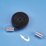 Alloy End Caps, Column, Mixed Color, 14.5mm, Hole: 7mm, Inner Diameter: 7.5mm