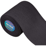 Flat Elastic Rubber Band, Webbing Garment Sewing Accessories, Black, 100mm
