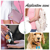 Drink Acrylic Charm Mobile Straps, Polyester Cord Mobile Accessories Decoration, Mixed Color, 11.2~116cm, 6pcs/set