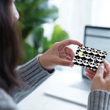 PVC Plastic Waterproof Card Stickers, Self-adhesion Card Skin for Bank Card Decor, Rectangle, Panda, 186.3x137.3mm