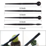 23pcs/set Ceramic Pottery Clay Model Home Craft Art, Clay Art Tool, Ball Styluses Pottery Ceramics Tool, Plastic Clay Craft Tool, Art Pen, Mixed Color, 130x8mm