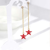 Brass Charms, Enamelled Sequins, Raw(Unplated), Star, Mixed Color, 10.5x10x1.5mm, Hole: 1mm, 45pcs/box