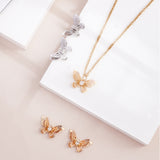 Brass Filigree Pendants, with Crystal Rhinestone, 3D Butterfly, Platinum & Golden, 12x20x4~7mm, Hole: 1.2mm, 2 colors, 10pcs/color, 20pcs/box