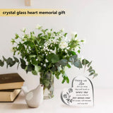 Heart-shaped with Word Acrylic Ornaments, Home Decorations, Rose Pattern, 99x10x99mm