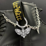 Alloy Shoe Charms, with Zinc Alloy Spring Gate Rings, for Boot Decoration, Mixed Shapes, Mixed Color, 44~57mm, 16pcs/set