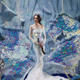 Sew on Acrylic, Triangle, Silver, 25x28x1.5mm, Hole: 1.2mm