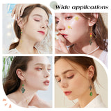 Cactus Dangle Earrings DIY Making Kit, Including Alloy Enamel Charms, Acrylic & Glass & Polymer Clay Beads, Brass Linking Rings & Jump Rings & Earring Hooks & Pins, Mixed Color, Cactus: 20pcs/set