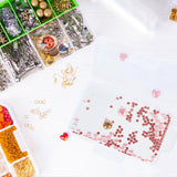 Plastic Bead Storage Containers, Rectangle, Clear, 16x9x4cm, Inner Measure: 14x8.5cm