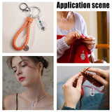 Alloy Pendants, with Glass Beads and Lobster Claw Clasp, Angel, Mixed Color, 33x19.5mm