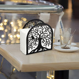 Iron Napkin Holder, Hollow Arch with Tree of Life, Tree of Life, 125x50x135mm