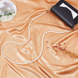 Acrylic Imitation Pearl Bag Strap, with Alloy Lobster Clasps, for Bag Straps Replacement Accessories, Old Lace, 120x1cm