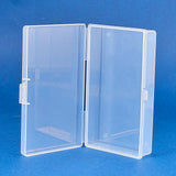 Plastic Bead Containers, Cuboid, Clear, 13.2x7.7x3cm, 6pcs, Carton: 20x15x10cm