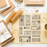 Rubber Clear Stamps, for Card Making Decoration DIY Scrapbooking, Others, 22x18x0.8cm