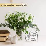 Heart-shaped with Word Acrylic Ornaments, Home Decorations, Angel & Fairy Pattern, 99x10x99mm