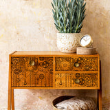 PET Hollow Out Drawing Painting Stencils, for DIY Scrapbook, Photo Album, Gear Pattern, 30x30cm