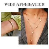 Long-Lasting Plated Brass Beads, Nickel Free, Star, Real 18K Gold Plated, 6x6x3mm, Hole: 2mm, 50pcs/box