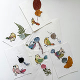 Custom Summer Theme PVC Plastic Clear Stamps, for DIY Scrapbooking, Photo Album Decorative, Cards Making, Bird, 160x110mm