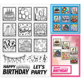 Summer Theme Clear Stamps