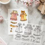 Clothes Summer Theme Clear Stamps