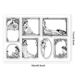 Human Summer Theme Clear Stamps