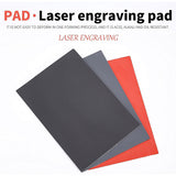 Laserable Rubber, for Stamp Engraving Machines DIY Crafts, Tomato, 296x210x2.5mm