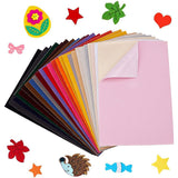 Jewelry Flocking Cloth, Polyester, Self-adhesive Fabric, Rectangle, Mixed Color, 29.5x20x0.07cm, 19pcs/set