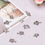 Tibetan Style Alloy Pendants, Sea Turtle, Antique Silver, 103x17mm, 90pcs/box