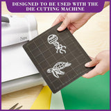 Rubber Magnetic Tool Holder, Mag Pad Strong Magnetic Car Repair Tool Pad, Flexible Magnetic Parts Tray, Rectangle, Black, 152.4x195x1.4mm