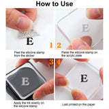 Custom PVC Plastic Clear Stamps, for DIY Scrapbooking, Photo Album Decorative, Cards Making, Man, 160x110x3mm