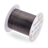 Round Copper Wire, for Wire Wrapped Jewelry Making, Gunmetal, 20 Gauge, 0.8mm, about 98.42 Feet(30m)/roll