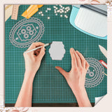 Geometric Theme Carbon Steel Cutting Dies Stencils, for DIY Scrapbooking, Photo Album, Decorative Embossing Paper Card, Mixed Shapes, 107~166x96~110x0.8mm, 5pcs/set