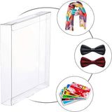 Transparent PVC Rectangle Favor Box Candy Treat Gift Box, for Wedding Party Baby Shower Packing Box, Clear, 26.3x15.85x0.05cm, Box Size: 3x12x17.5cm, 10pcs/set
