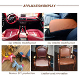 Self-adhesive PVC Leather, Sofa Patches, Car Seat, Bed Leather Repair Subsidies, Midnight Blue, 61.15x30.5x0.08cm