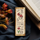 Bookmark Flower Clear Stamps