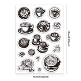 Coffee Summer Theme Clear Stamps