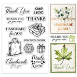 PVC Plastic Clear Stamps, for DIY Scrapbooking, Photo Album Decorative, Cards Making, Word, 160x110mm