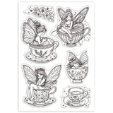 Fairy Summer Theme Clear Stamps