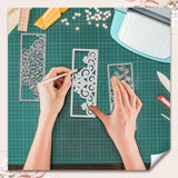 Butterfly Carbon Steel Cutting Dies Stencils, for DIY Scrapbooking, Photo Album, Decorative Embossing Paper Card, 57~103x72~152x0.8mm, 5pcs/set