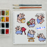 Pig Clear Stamps